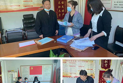 梅园街道党工委朱美风书记一行督查指导我公司党建工作