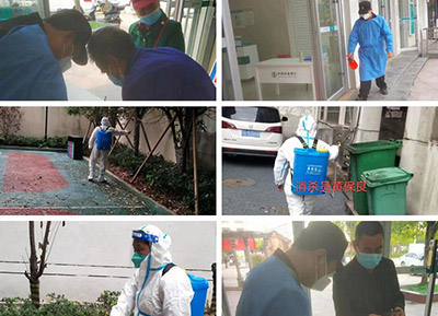 贵溪保安分公司众志成城抗疫情