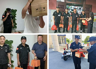 公司中秋物资发放，传递温暖与关怀